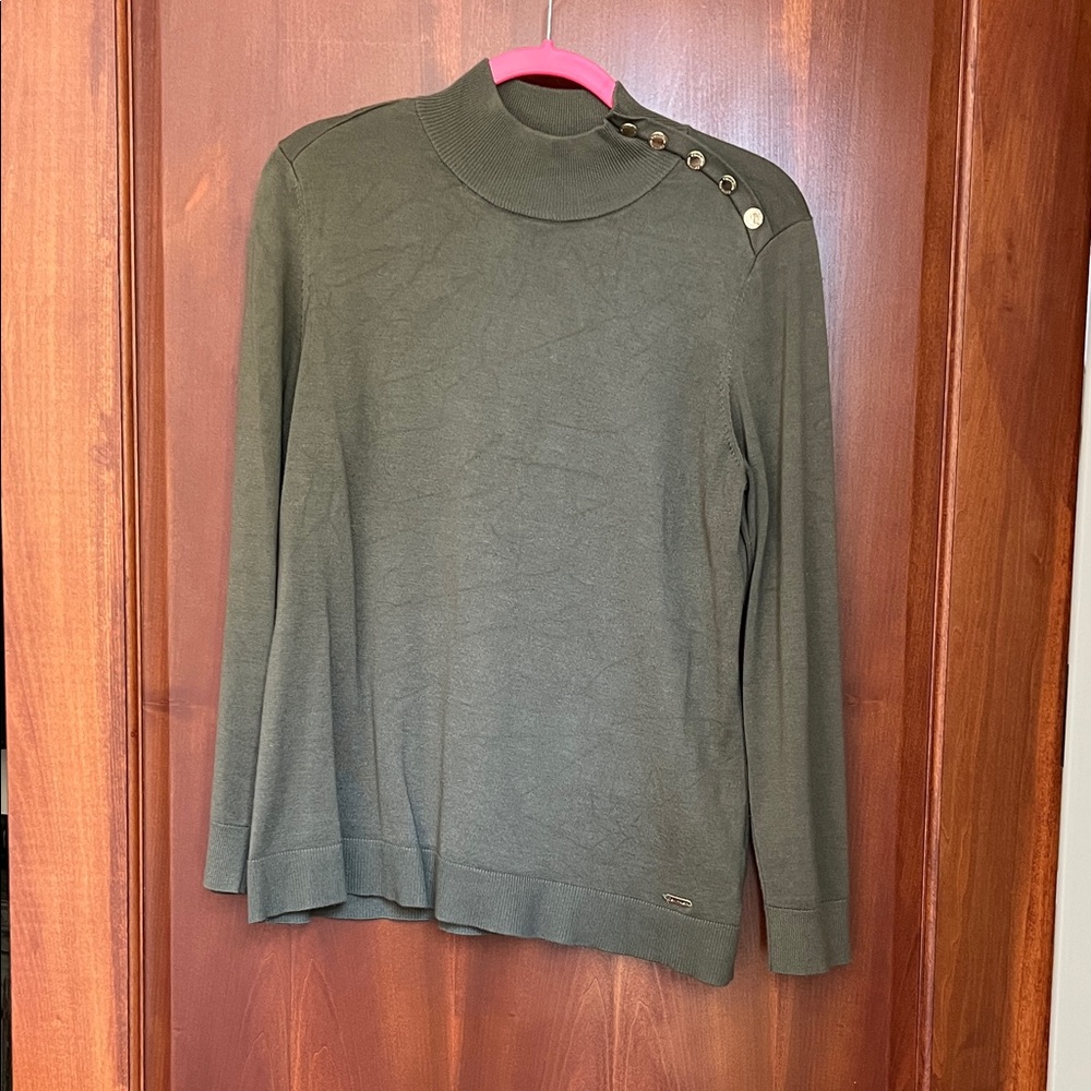 Calvin Klein Olive Green Sweater
